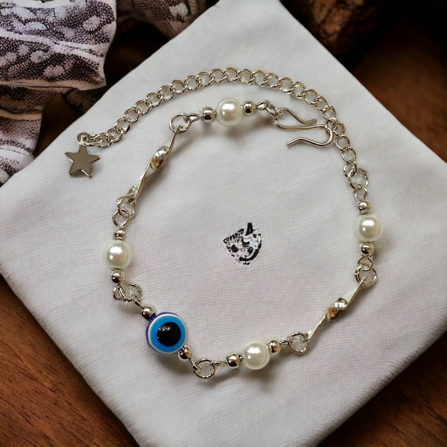 Fortune’s Shield Evil Eye Bracelet