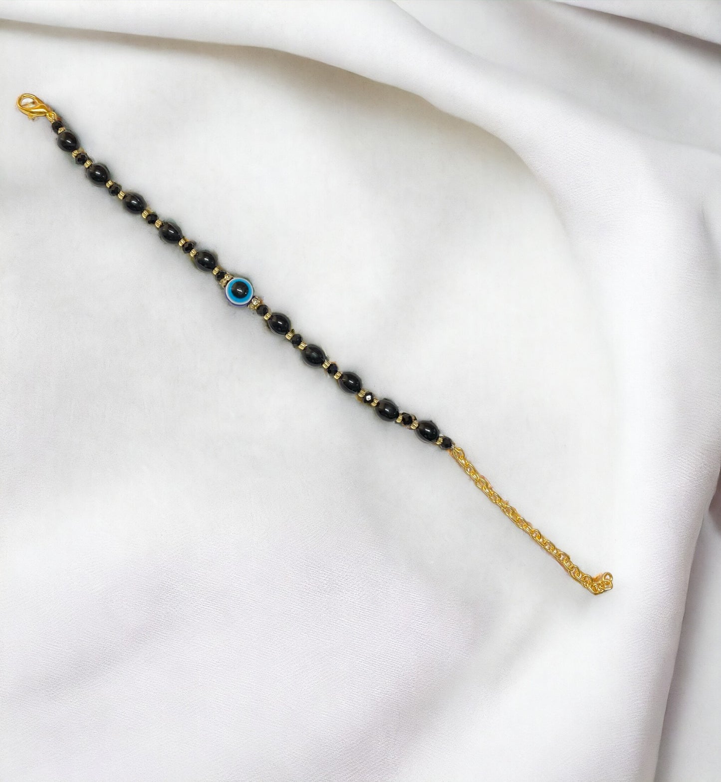 Fortune’s Shield Evil Eye Bracelet