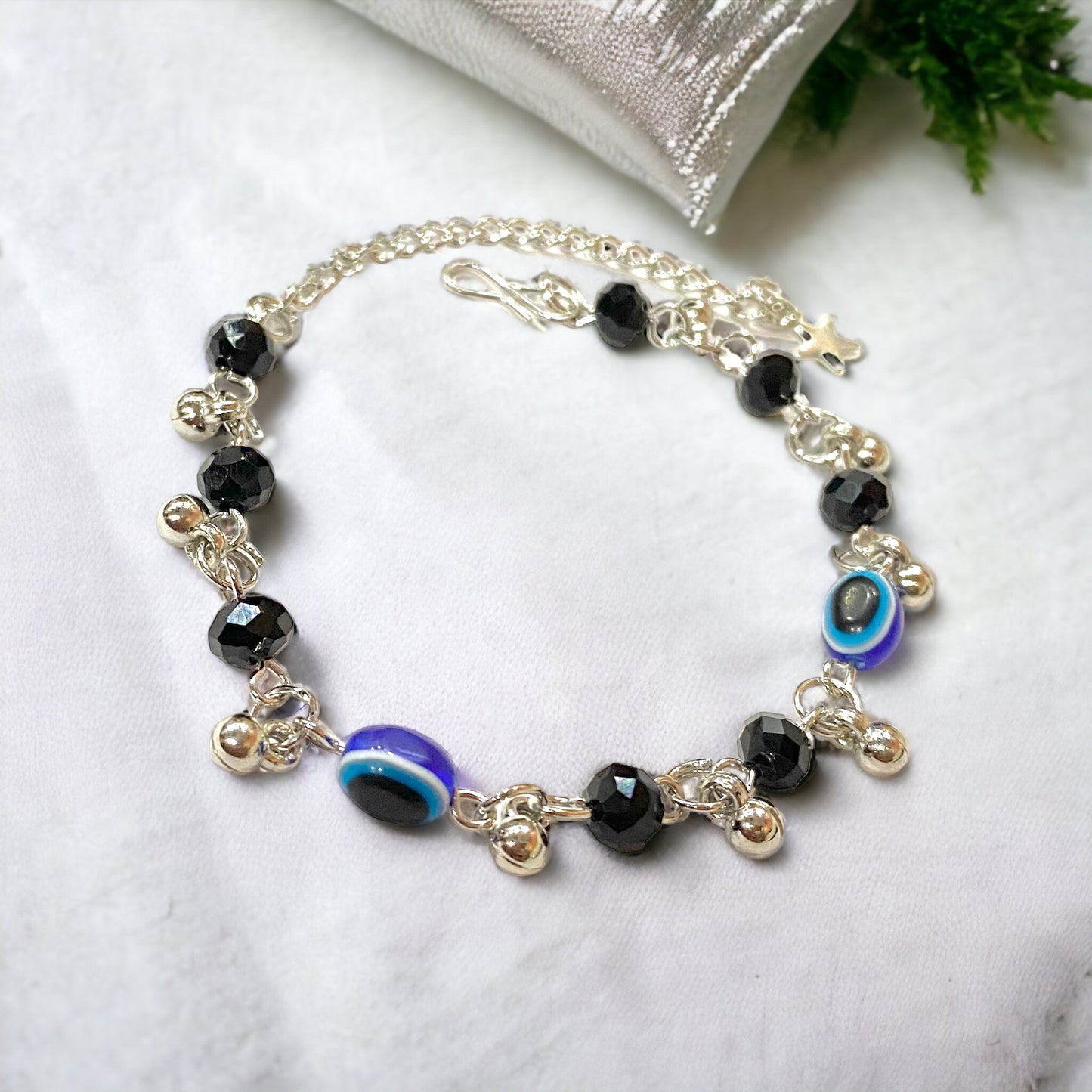 Fortune’s Shield Evil Eye Bracelet